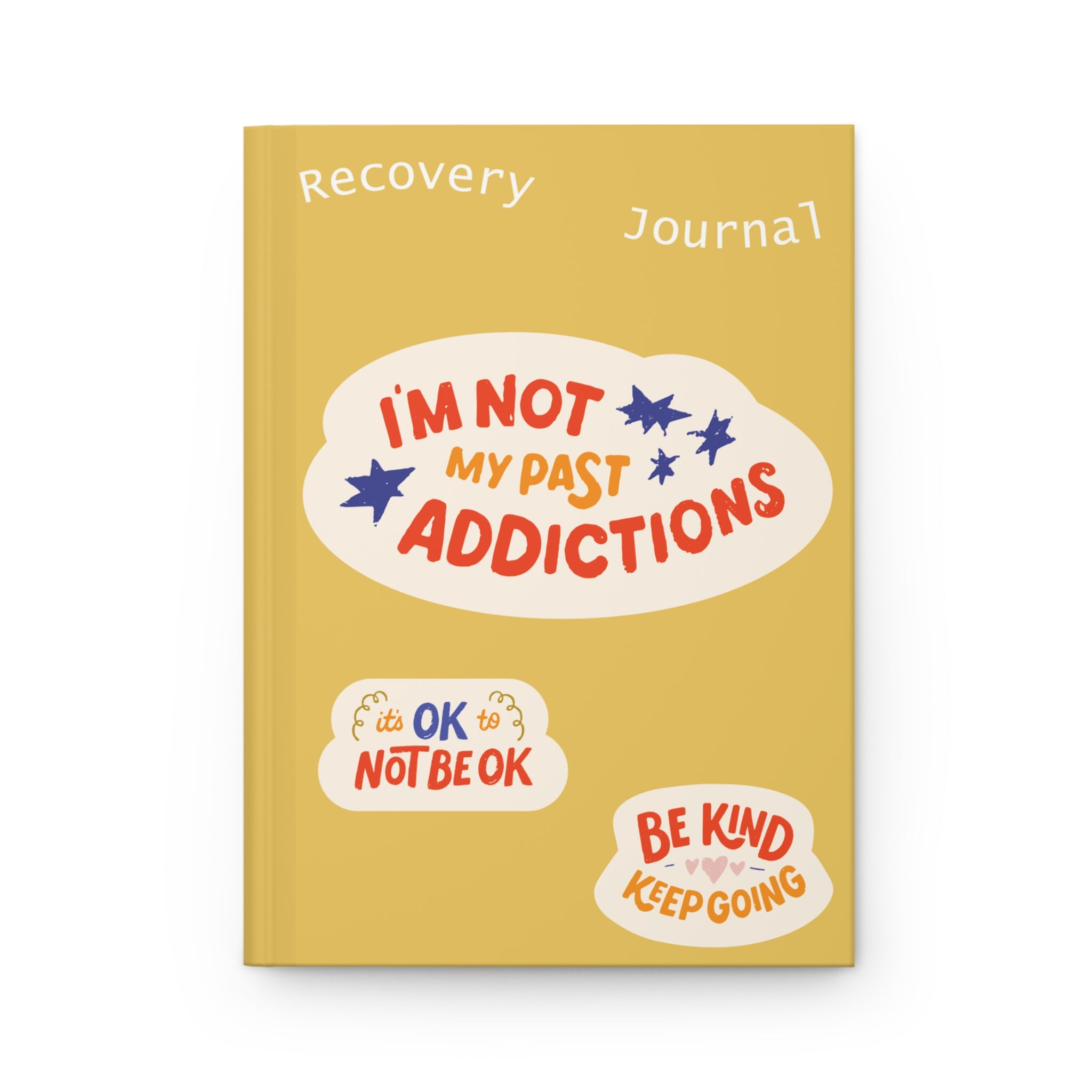 Hardcover Recovery Journal for Addiction Healing
