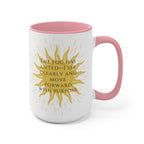 Sober Clarity Ceramic Accent Mug – Mindful Daily Reminder