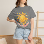 Sober & Grateful Heavyweight T-Shirt – Sunrise Graphic