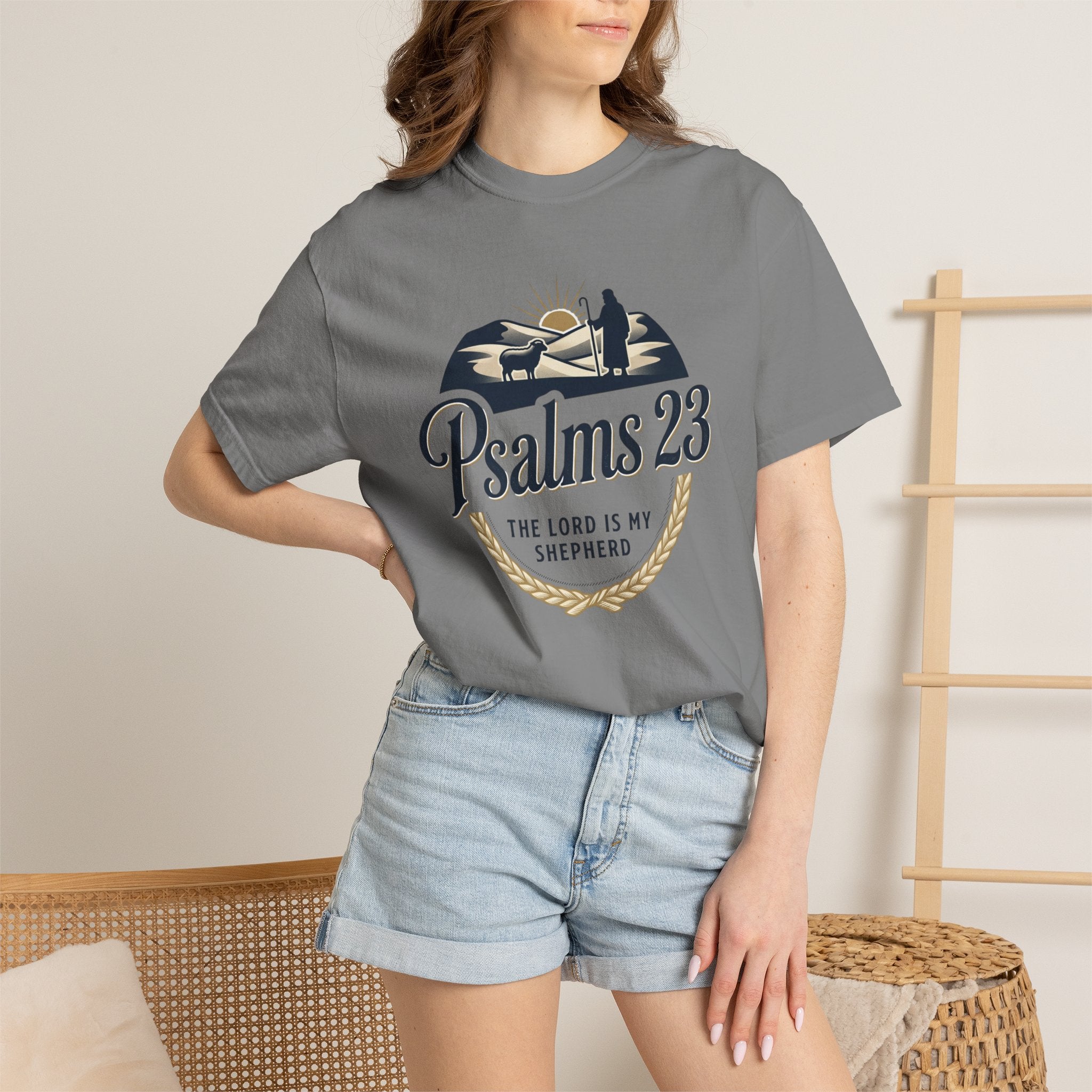 Psalm 23 Christian T-Shirt – Wear Your Faith Daily