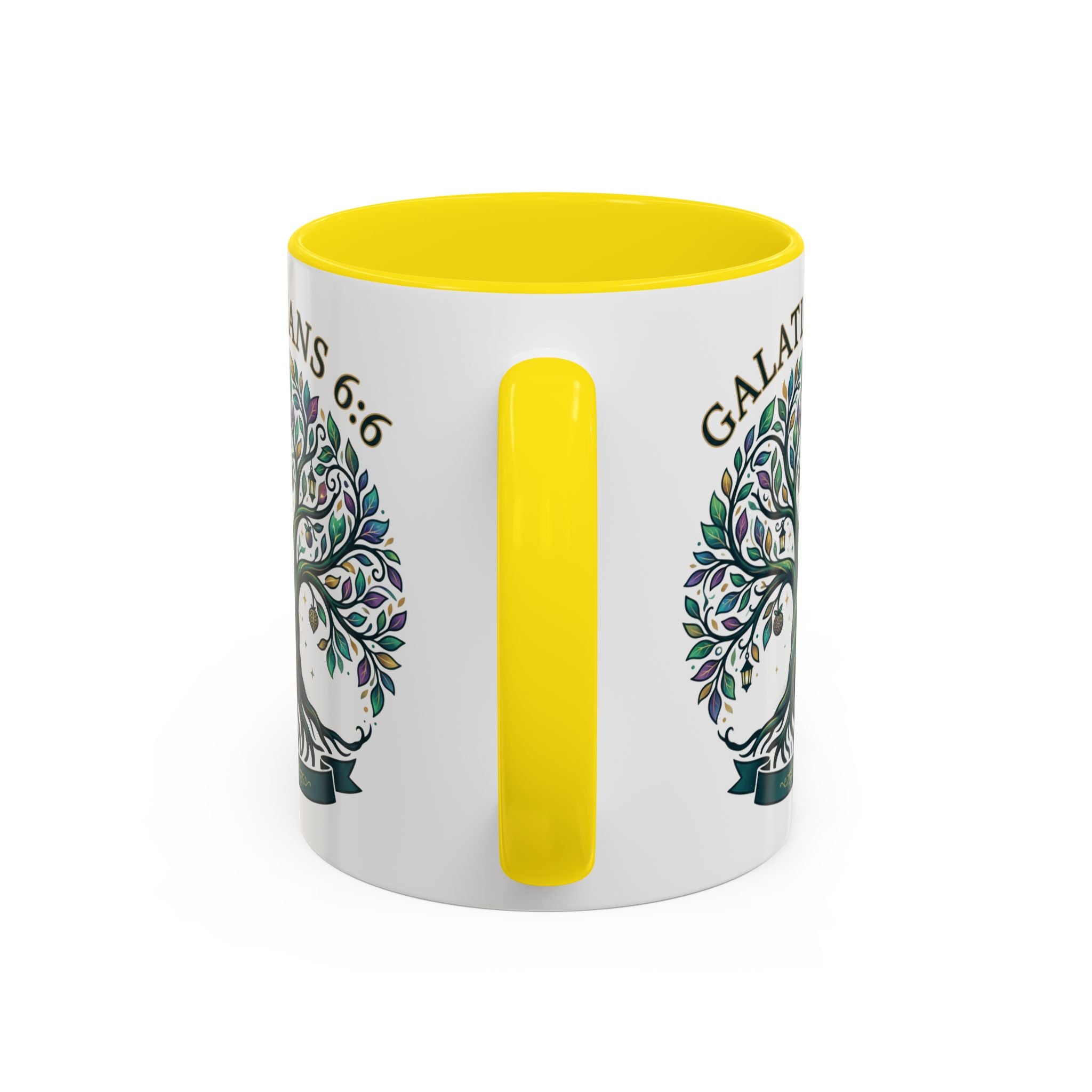 With Godliness There Is Contentment Christian Mug