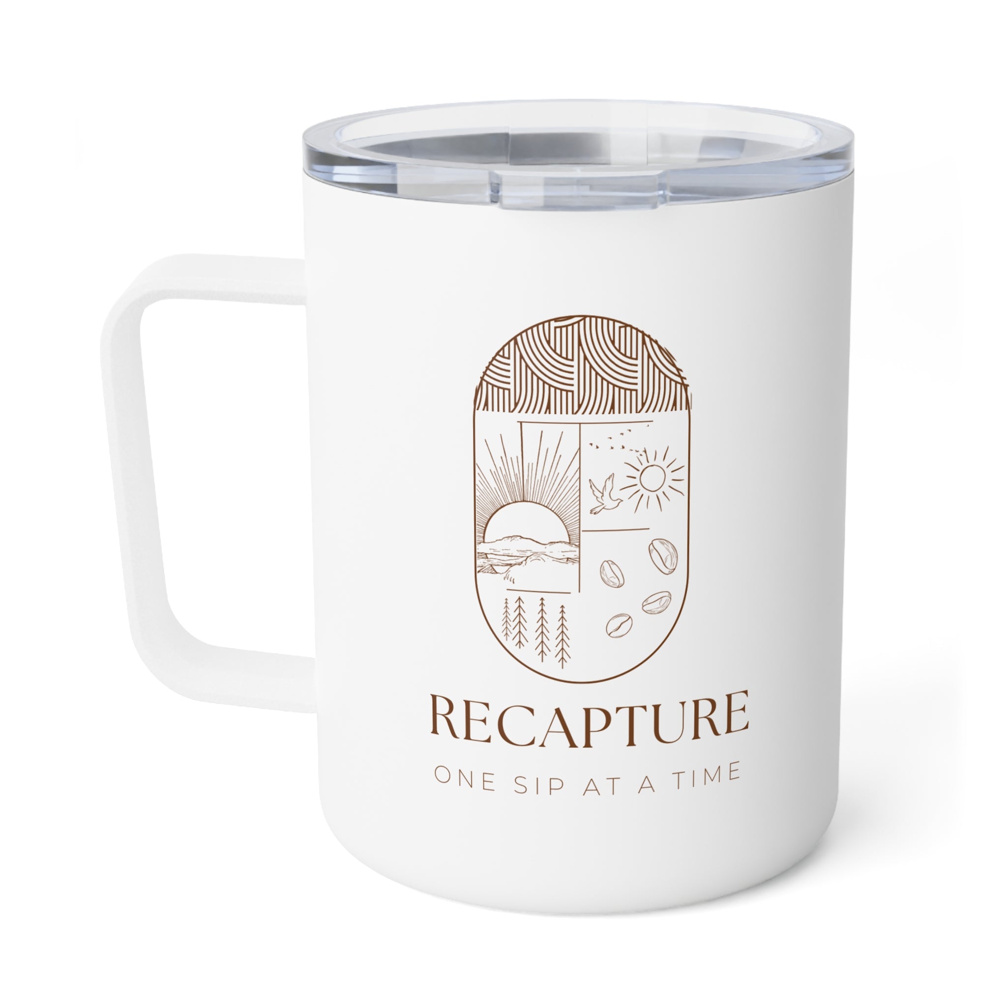 Insulated 10oz Coffee Mug – Sober Recovery Inspiration