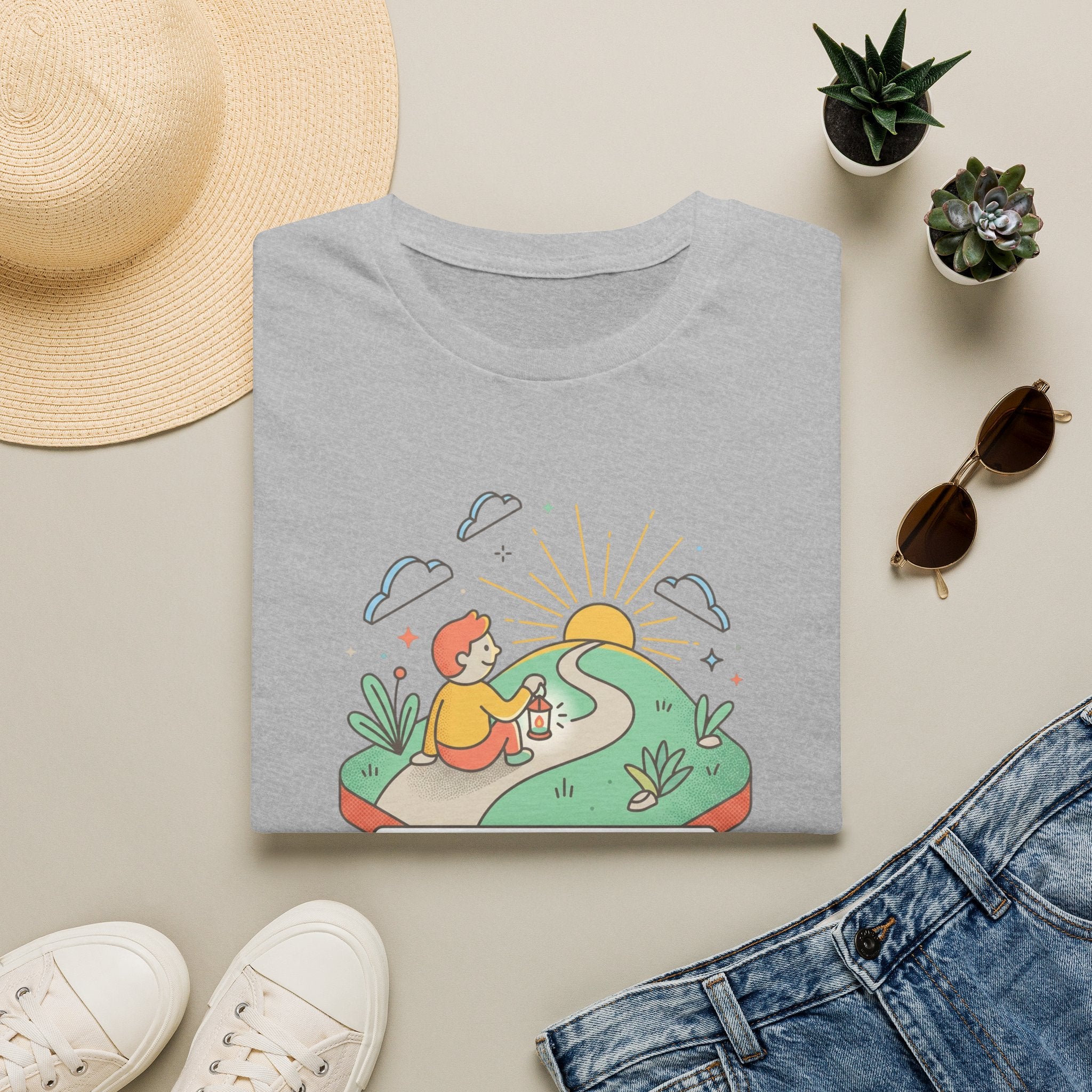 Never Lose Hope Sunrise Graphic T-Shirt