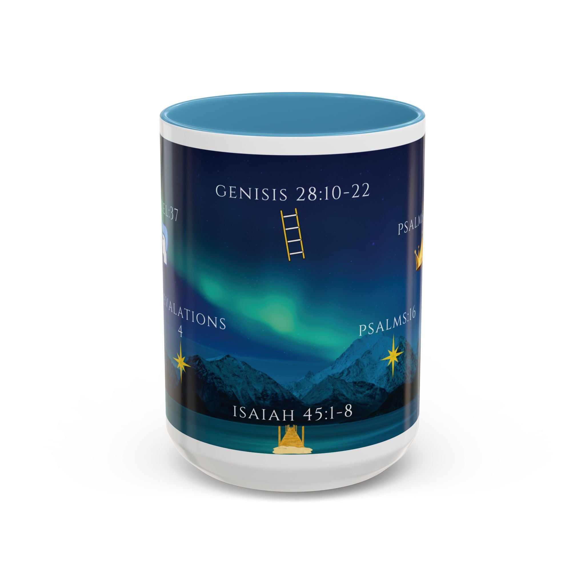 Inspirational Scripture Ceramic Coffee Mug With Verse