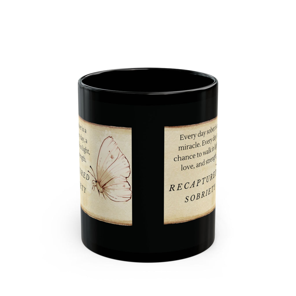 Sobriety Reminder Ceramic Mug – Inspirational Quote