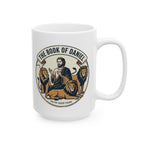 Vintage Lion Crest Ceramic Coffee Mug
