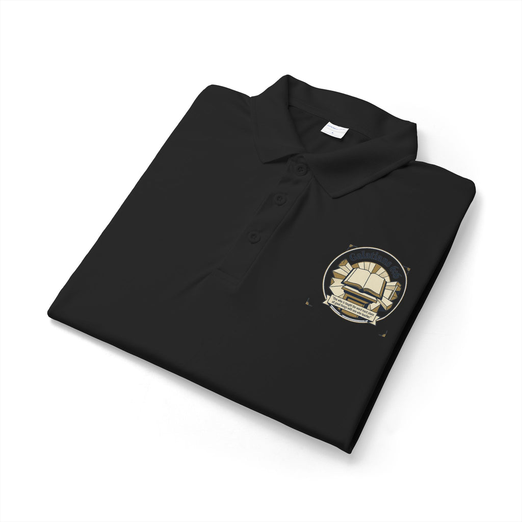 Bible Verse Polo Shirt – Lightweight Faith-Inspired Top