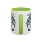 With Godliness There Is Contentment Christian Mug