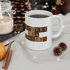 Inspirational Recovery Ceramic Coffee Mug – Process Not Race