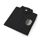 Embroidered Christian Polo Shirt – Vintage Shield Crest