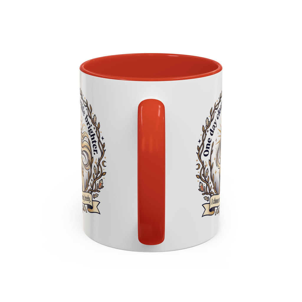 Inspirational Feminine Coffee Mug – Motivational Quote Design