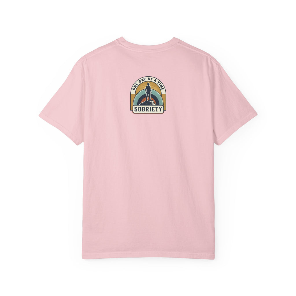 Living Sober Grateful Reminder Heavyweight T-Shirt