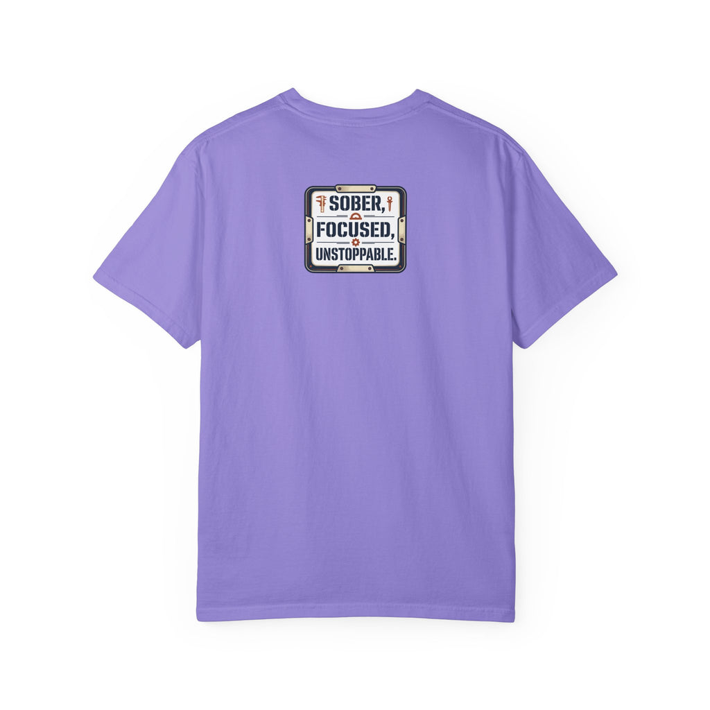 Sober Focused Unstoppable Graphic Tee – Relaxed Fit