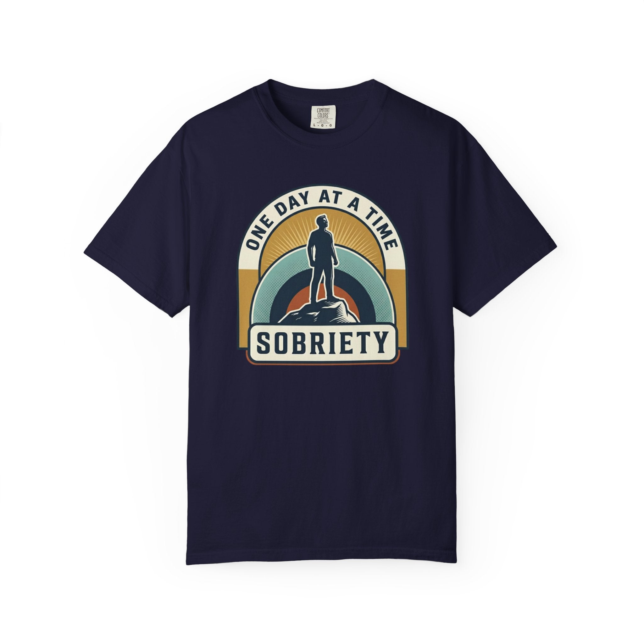 Living Sober Grateful Reminder Heavyweight T-Shirt