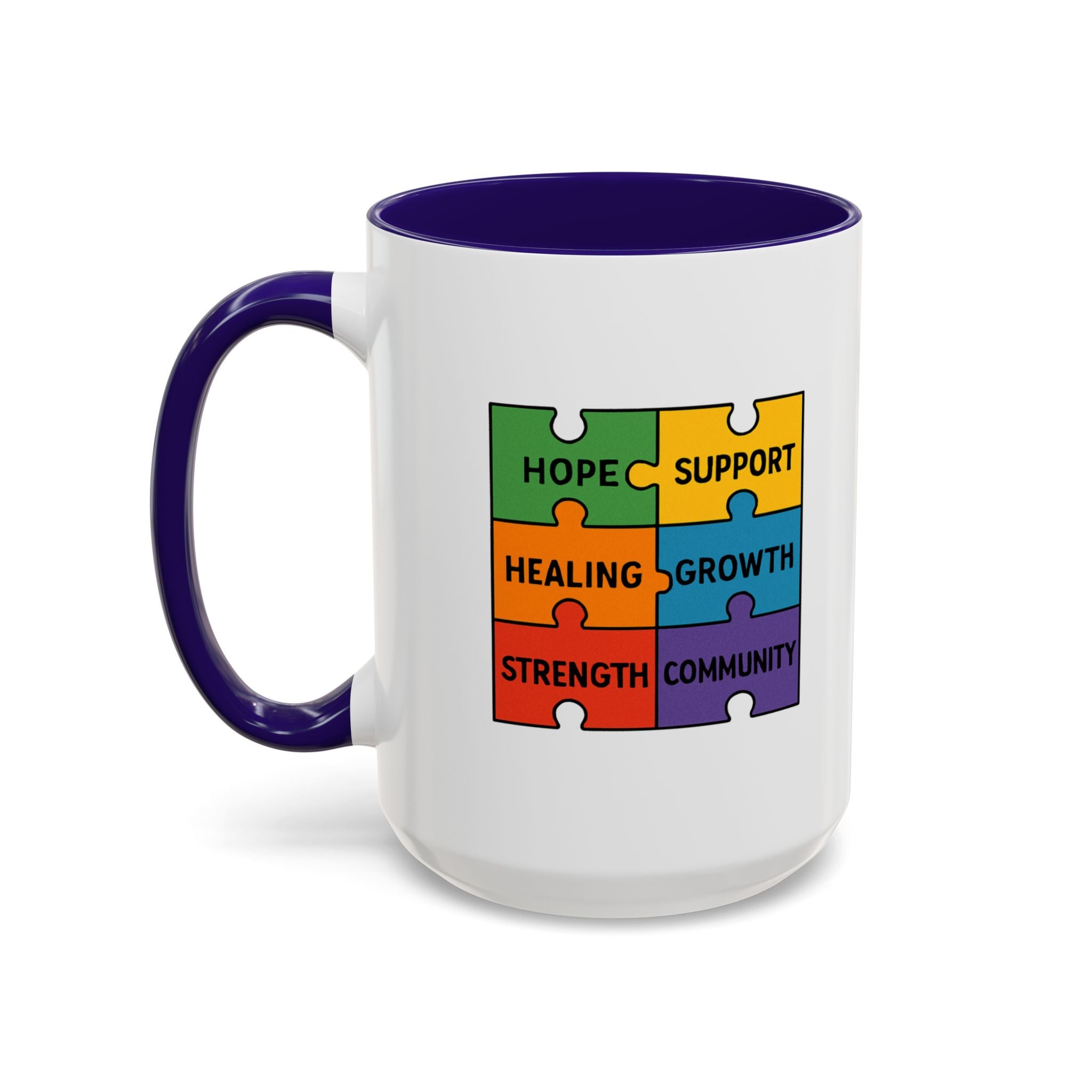 Recovery Support Mug — "Stay Sober, Stay Inspired" (11oz & 15oz)