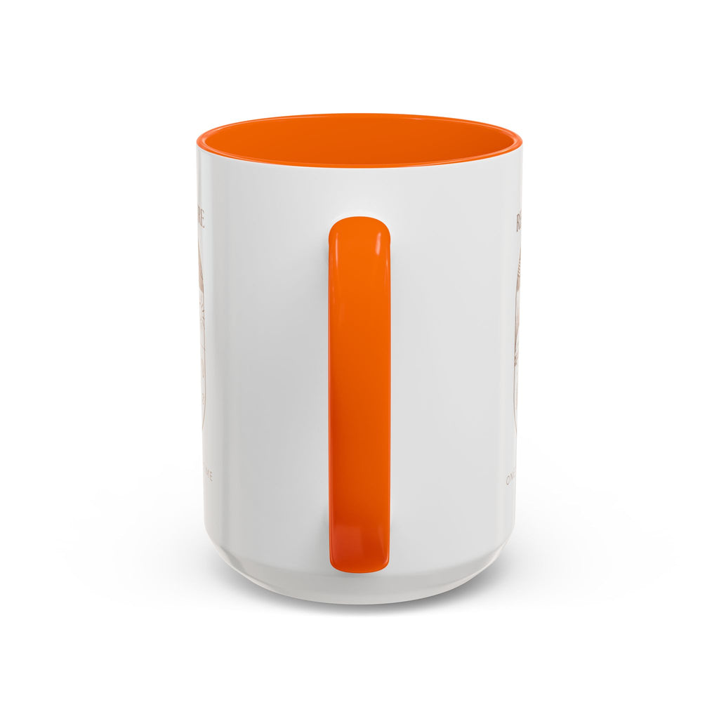 Thankful for Being Sober Recovery Accent Coffee Mug