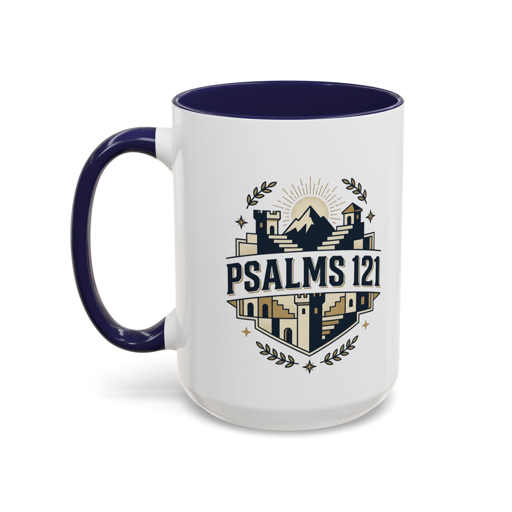 Psalms Scripture Coffee Mug – Ceramic Bible Verse Cup