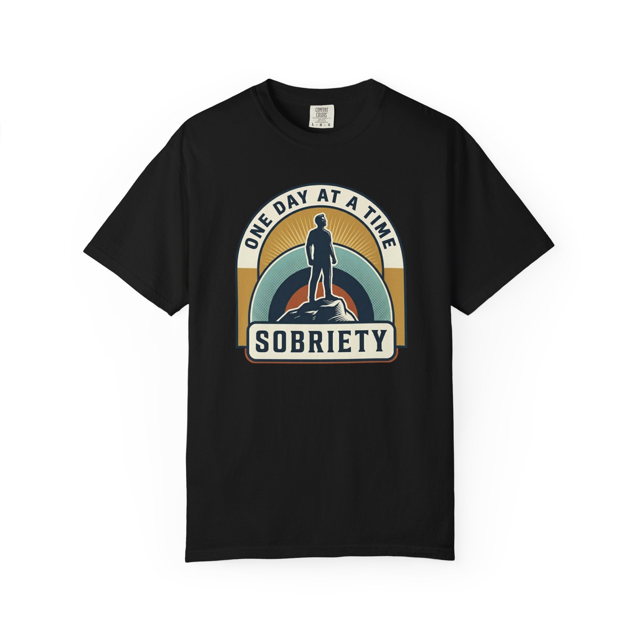 Living Sober Grateful Reminder Heavyweight T-Shirt