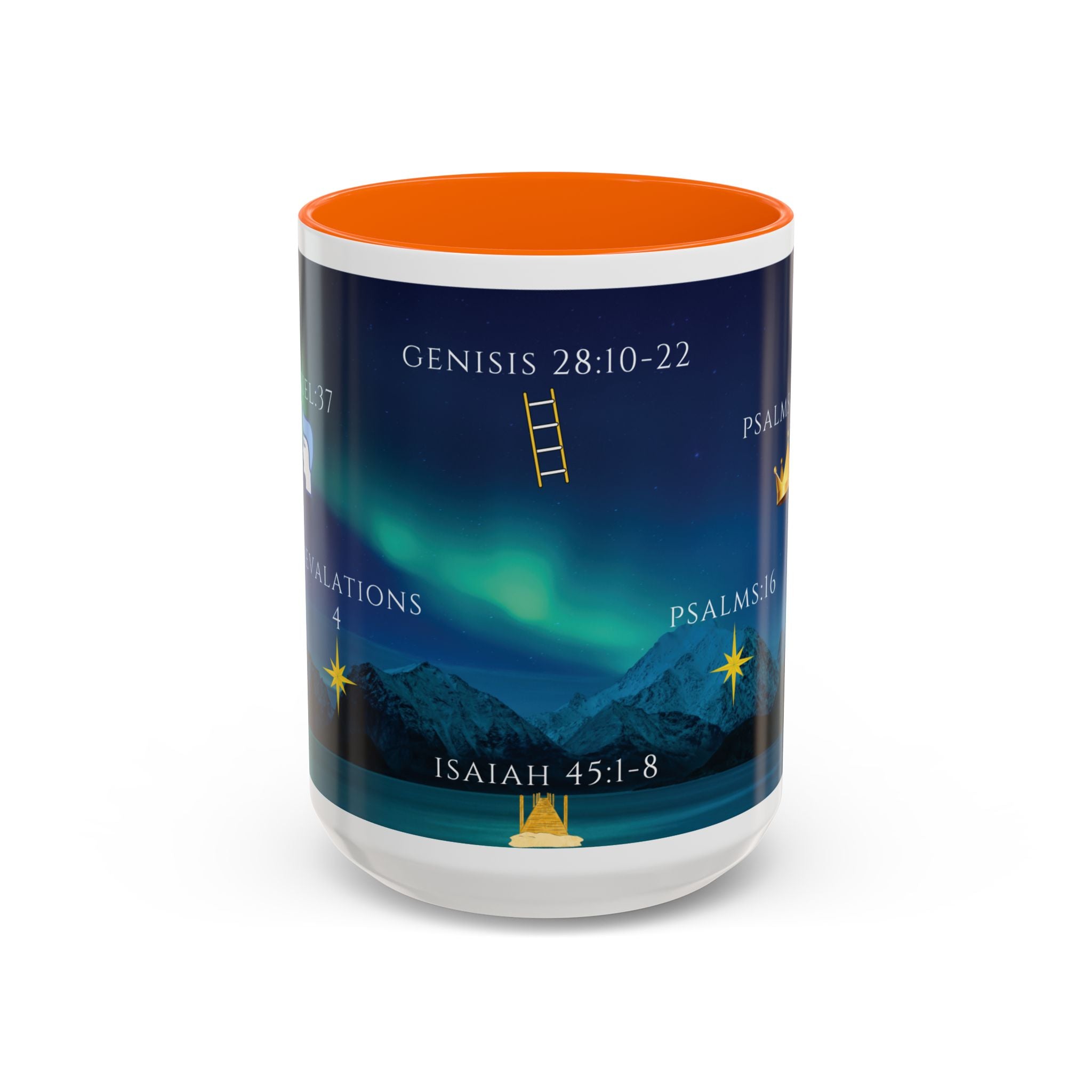 Inspirational Scripture Ceramic Coffee Mug With Verse