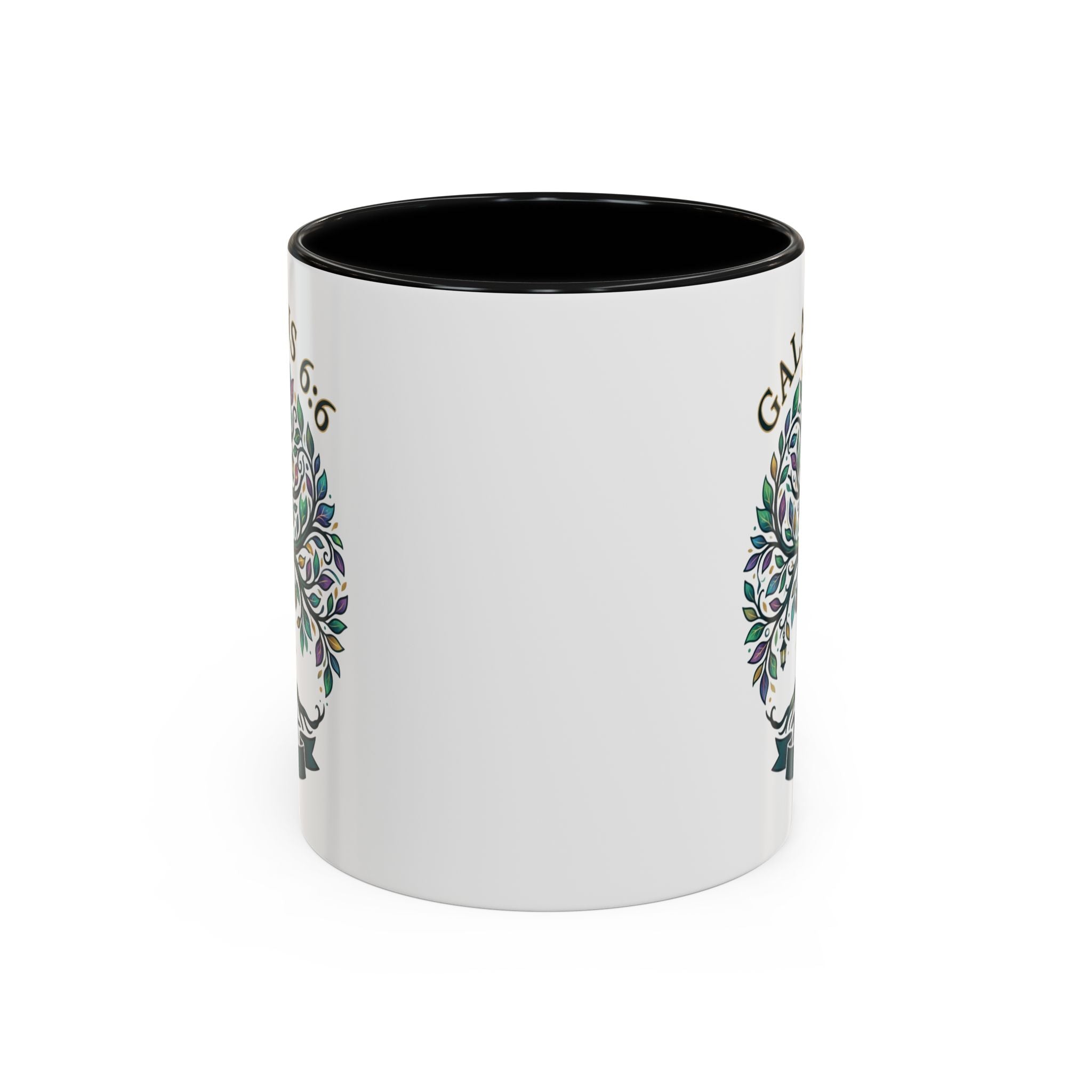 With Godliness There Is Contentment Christian Mug