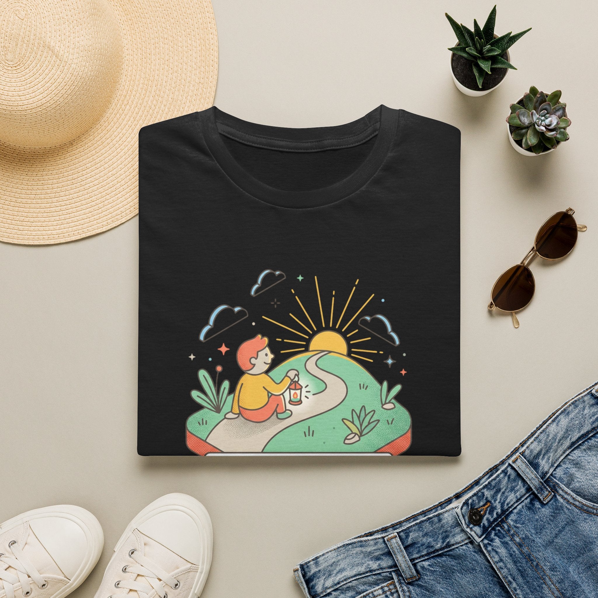 Never Lose Hope Sunrise Graphic T-Shirt