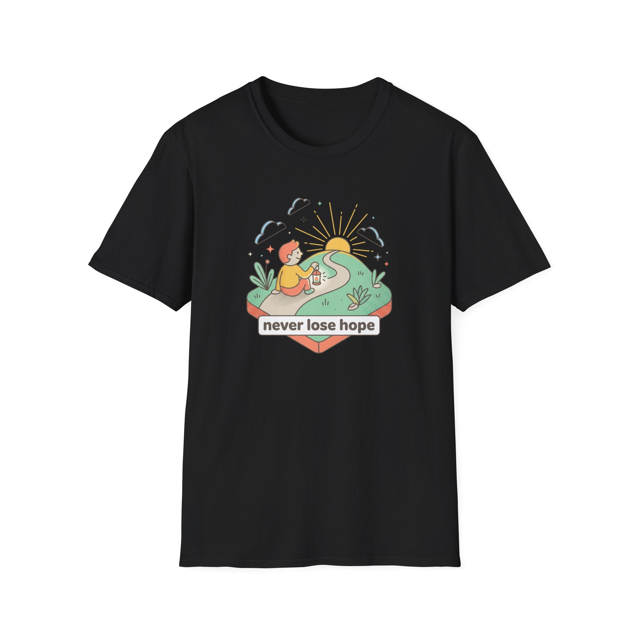 Never Lose Hope Sunrise Graphic T-Shirt