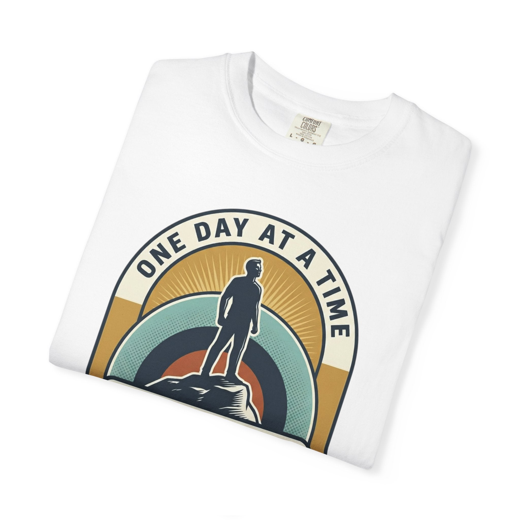 Living Sober Grateful Reminder Heavyweight T-Shirt