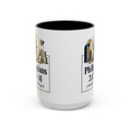 Philippians Scripture Ceramic Coffee Mug