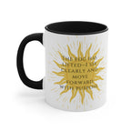 Sober Clarity Ceramic Accent Mug – Mindful Daily Reminder