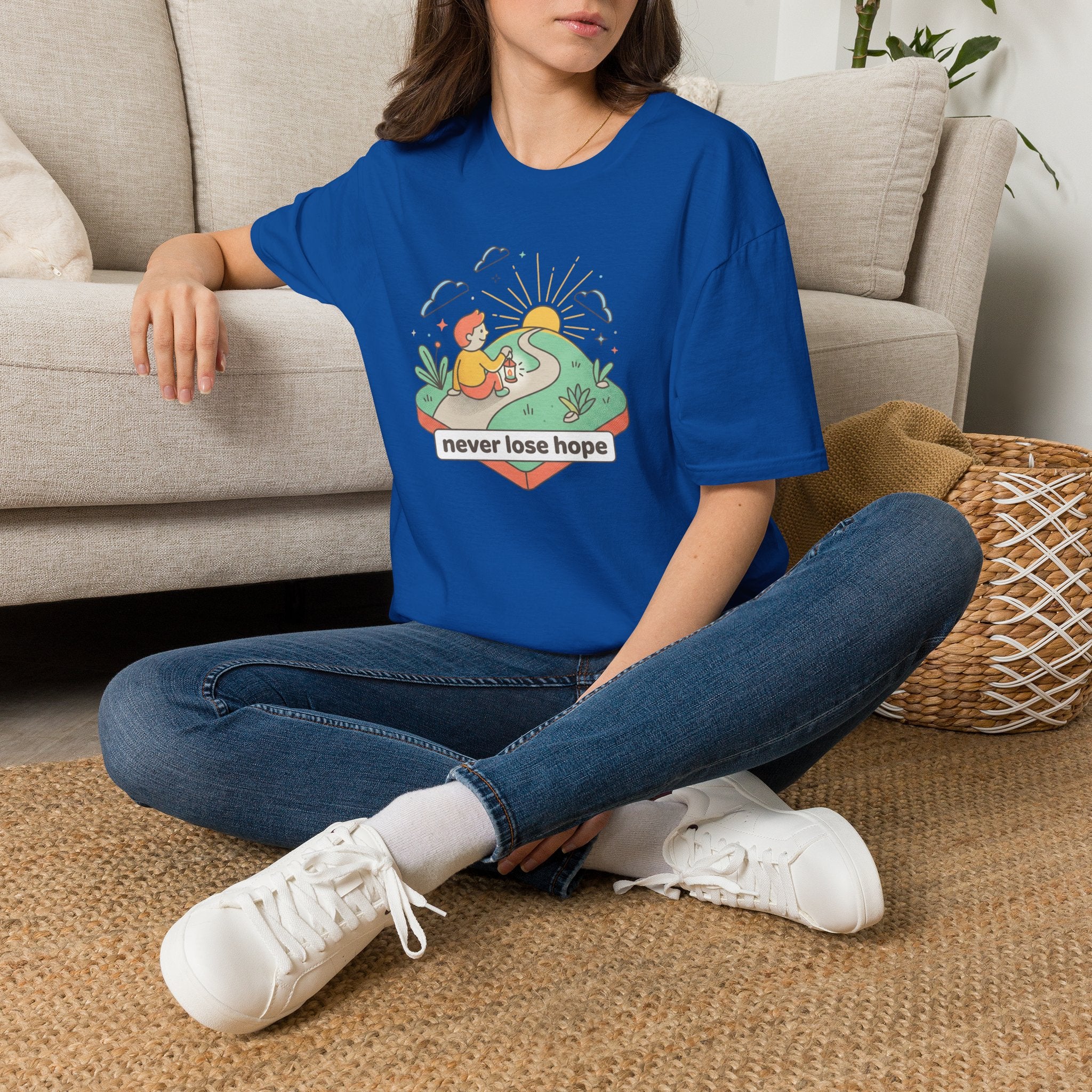 Never Lose Hope Sunrise Graphic T-Shirt