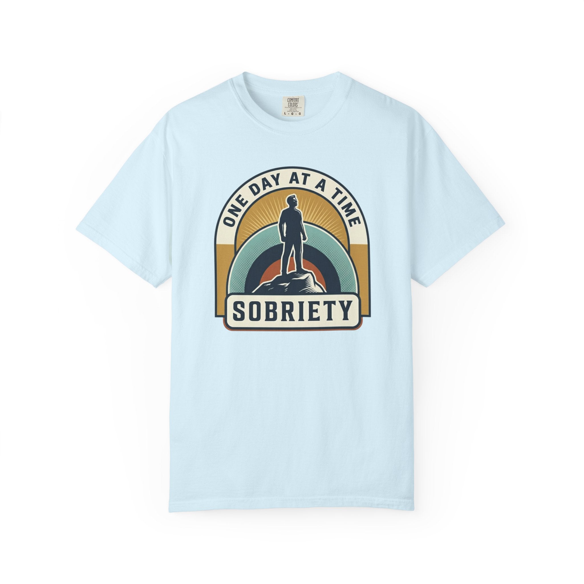 Living Sober Grateful Reminder Heavyweight T-Shirt