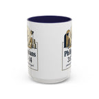 Philippians Scripture Ceramic Coffee Mug