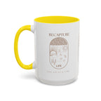 Thankful for Being Sober Recovery Accent Coffee Mug
