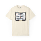 Sober Focused Unstoppable Graphic Tee – Relaxed Fit