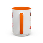 Motivational Sticker Collage Coffee Mug – Ceramic Accent