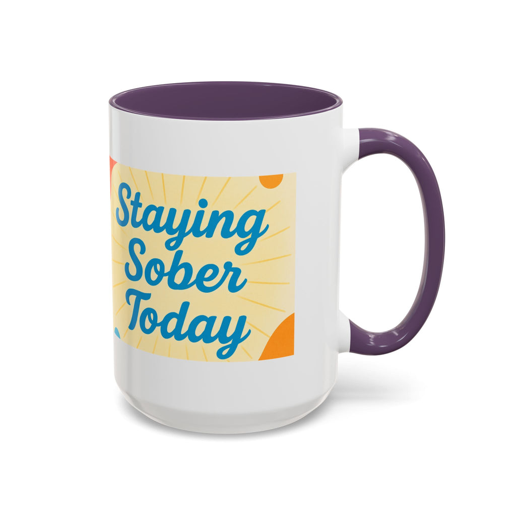 Sober Gratitude Recovery Coffee Mug – Daily Motivation