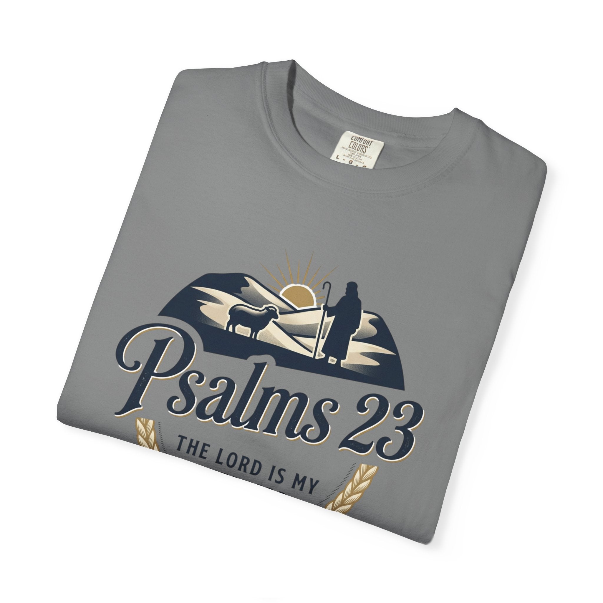 Psalm 23 Christian T-Shirt – Wear Your Faith Daily