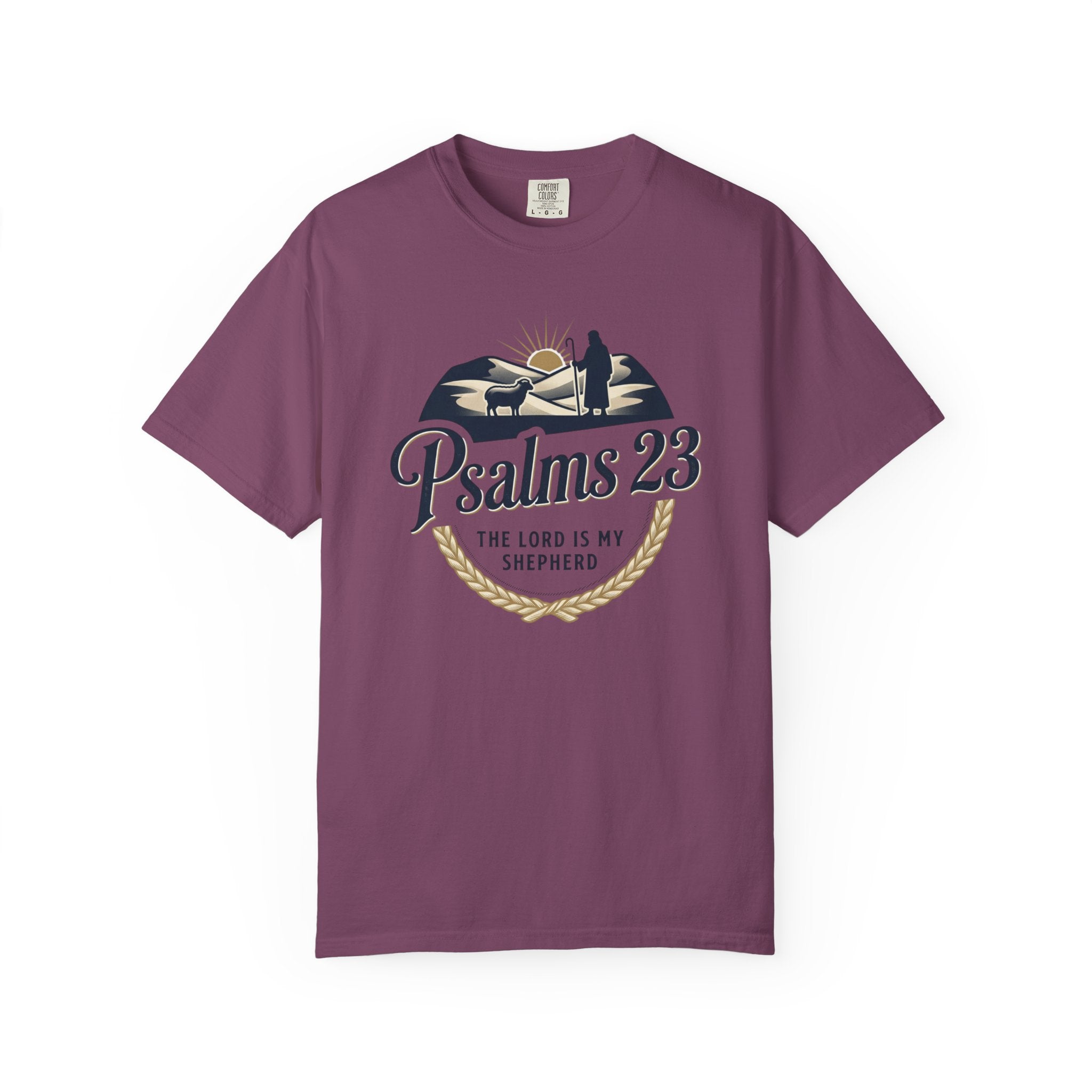 Psalm 23 Christian T-Shirt – Wear Your Faith Daily
