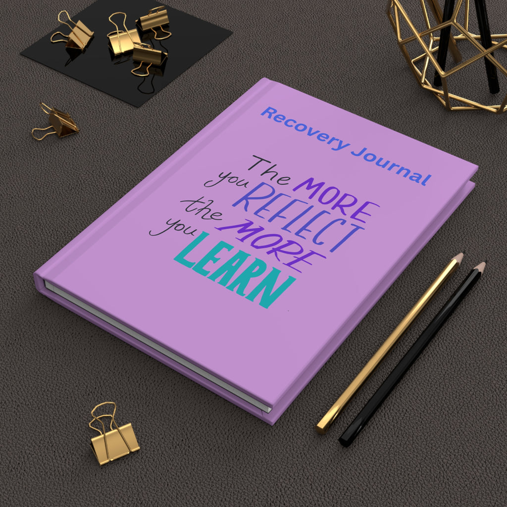 Hardcover Recovery Journal – Inspirational Lined Notebook
