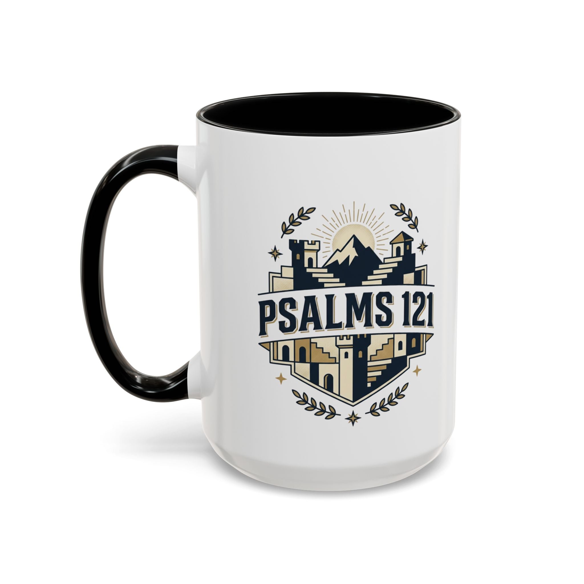 Psalms Scripture Coffee Mug – Ceramic Bible Verse Cup
