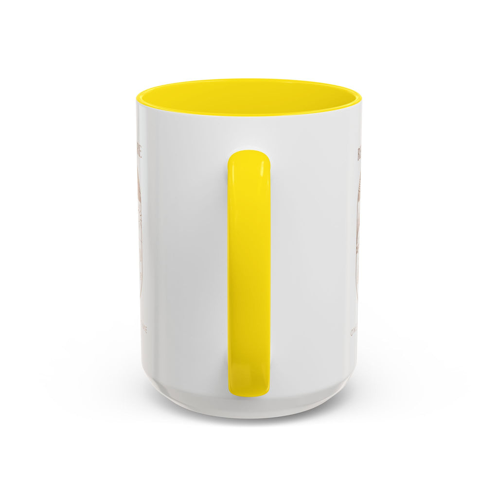 Thankful for Being Sober Recovery Accent Coffee Mug