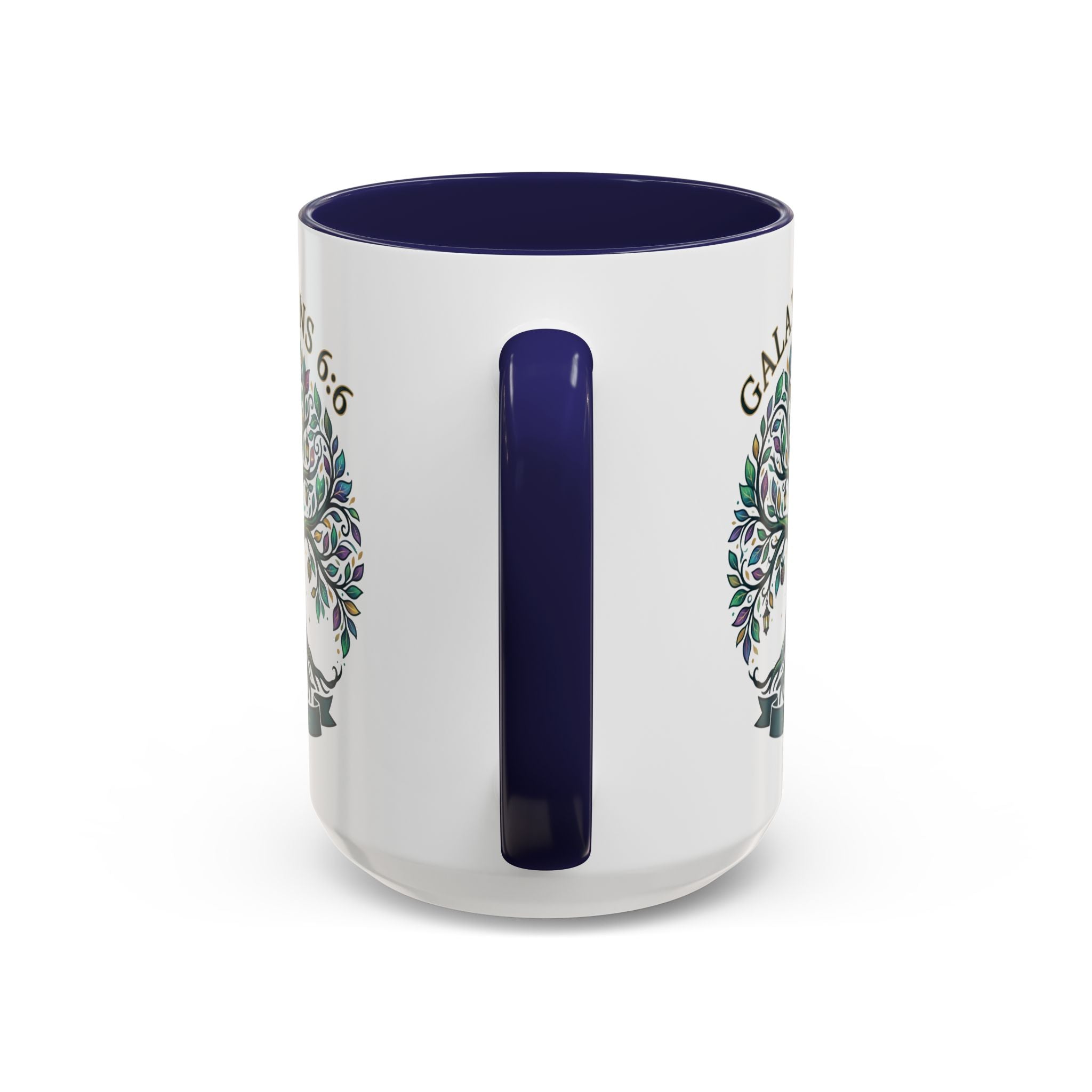 With Godliness There Is Contentment Christian Mug