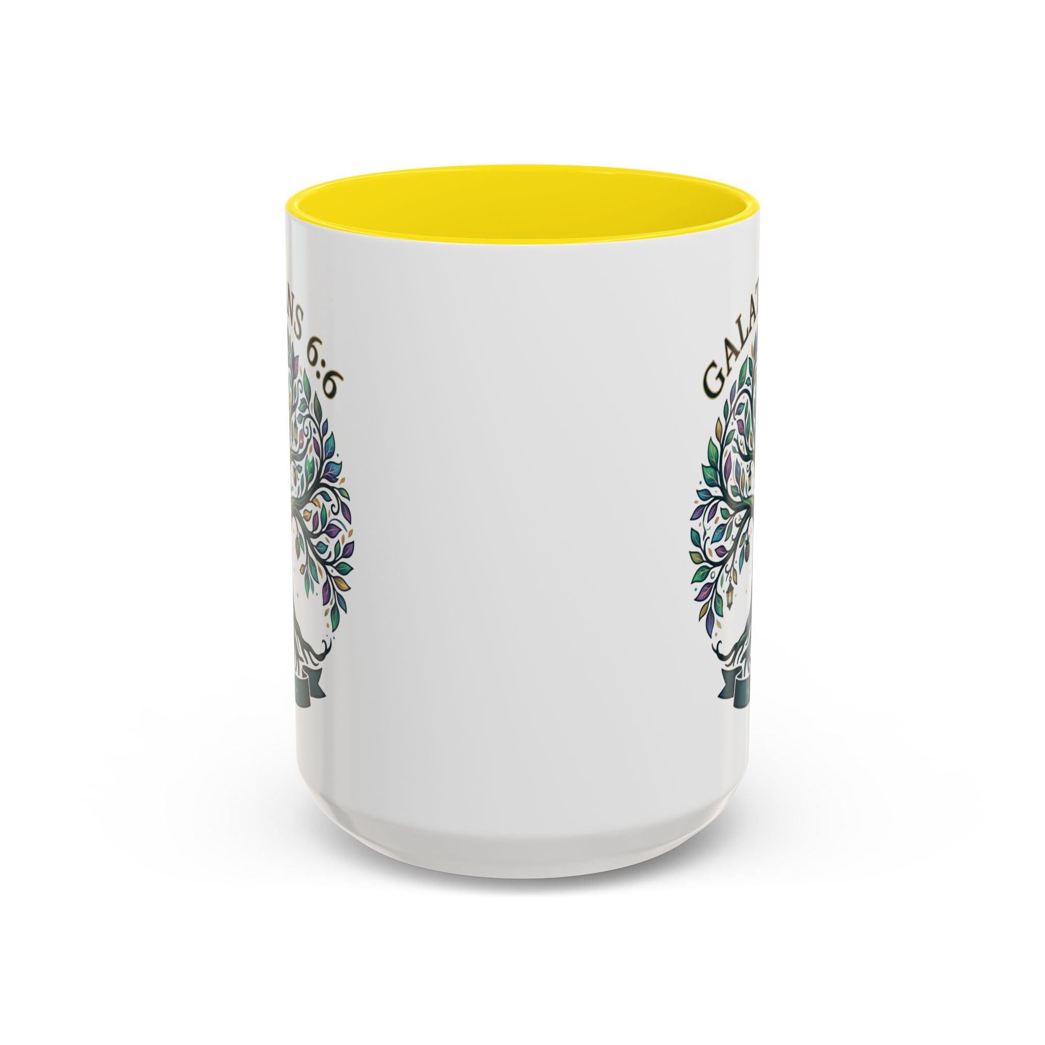 With Godliness There Is Contentment Christian Mug