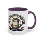 Sober Recovery Coffee Mug “I Brew My Own Renaissance”