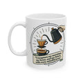 Coffee Mug — "My Opinions Are Like Swords" Illustrated Ceramic Mug (11oz & 15oz)