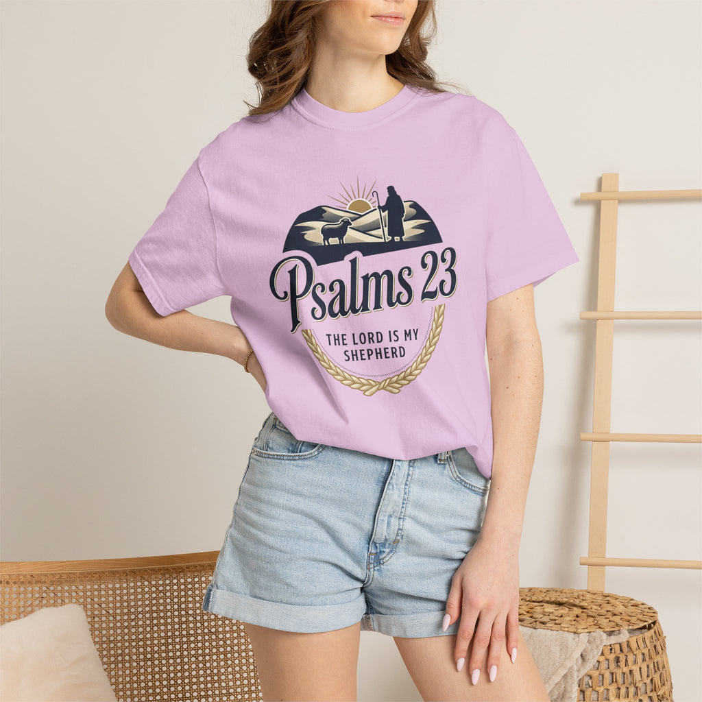 Psalm 23 Christian T-Shirt – Wear Your Faith Daily