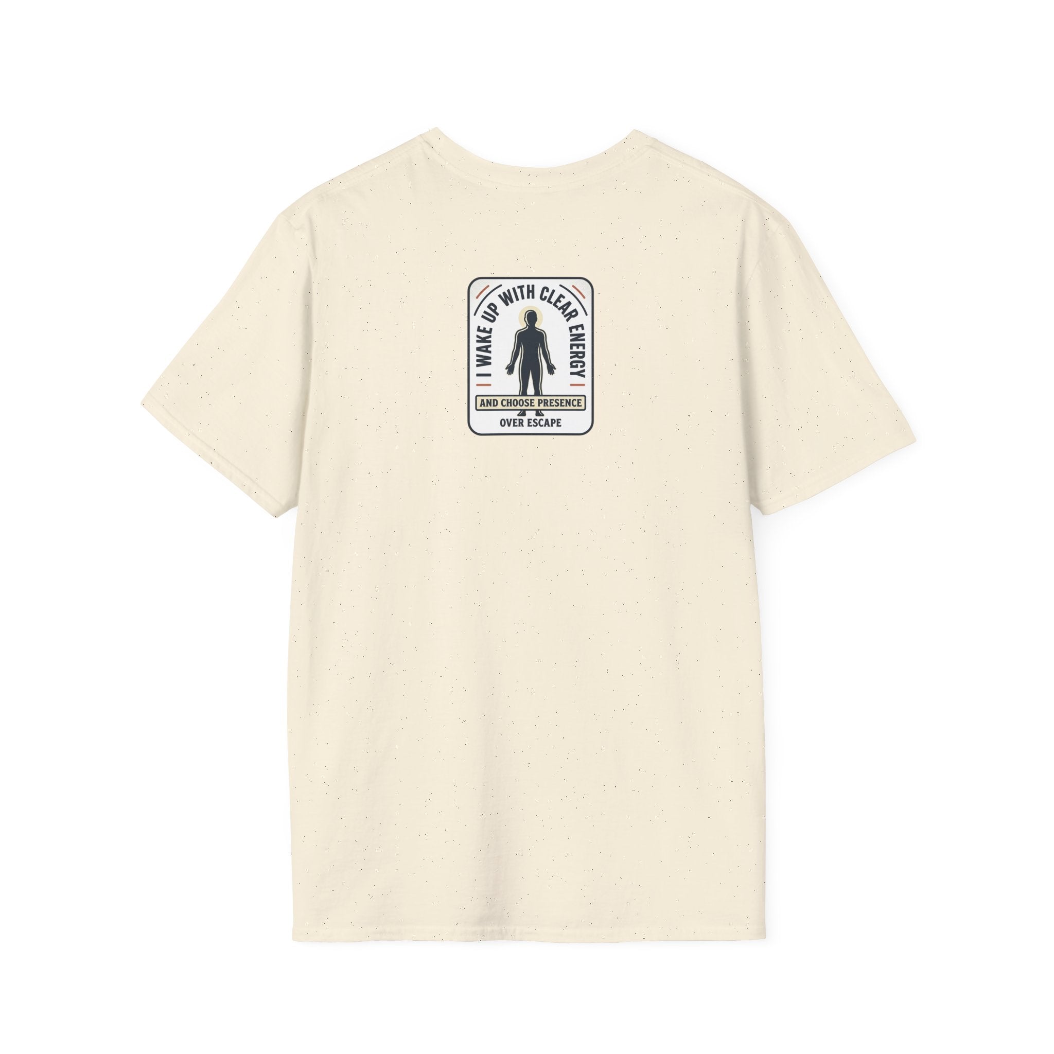 I Wake Up With Clear Energy Mindful Graphic T-Shirt