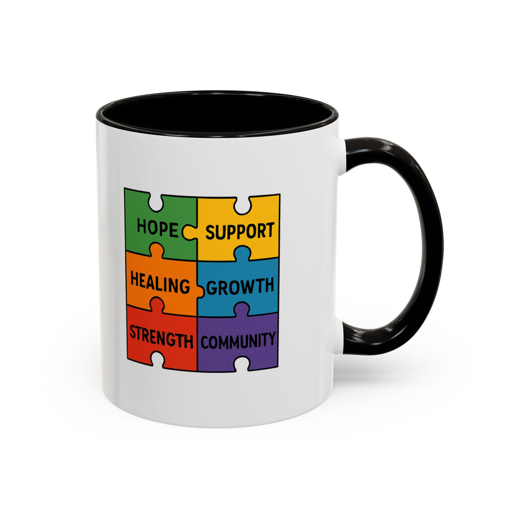 Recovery Support Mug — "Stay Sober, Stay Inspired" (11oz & 15oz)