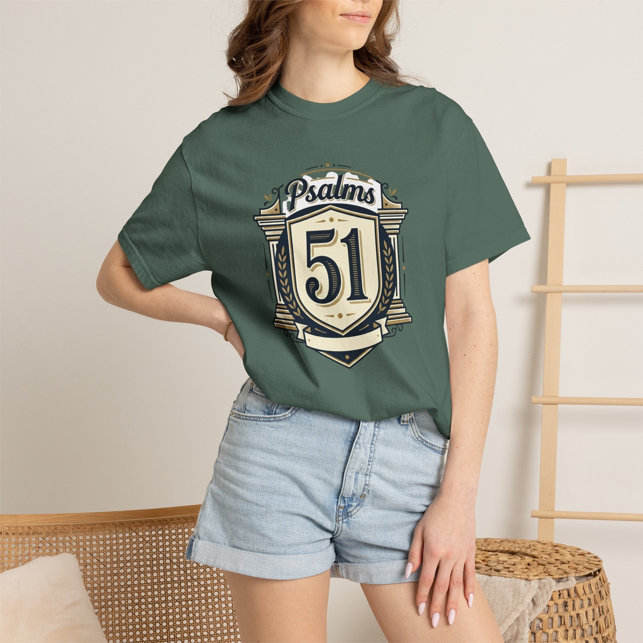 Faith Christian T-Shirt – Garment-Dyed Heavyweight Tee