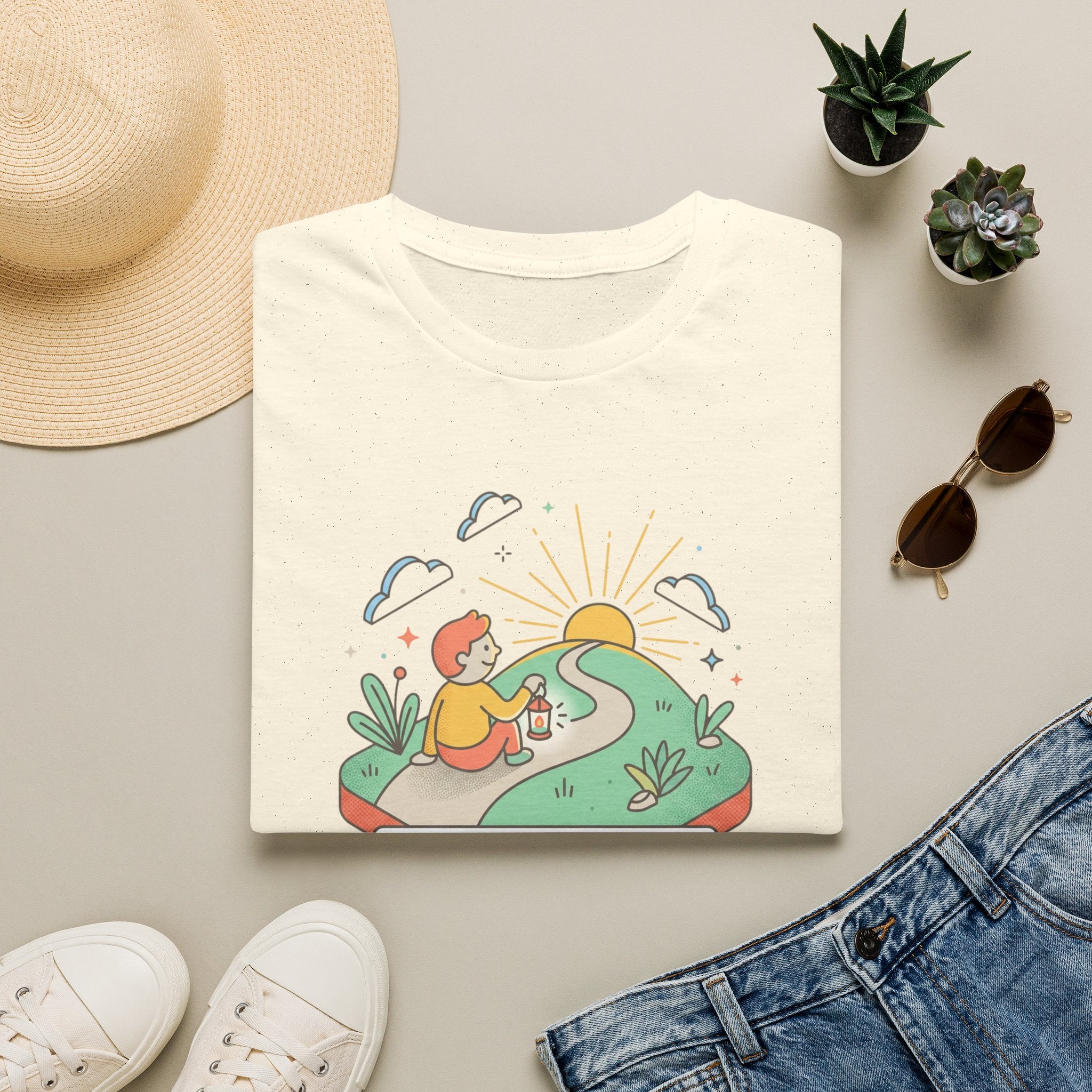 Never Lose Hope Sunrise Graphic T-Shirt